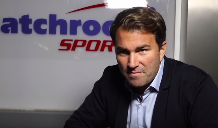 eddie hearn pants pulled down