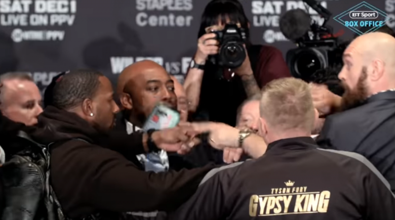 deontay wilder vs tyson fury clash