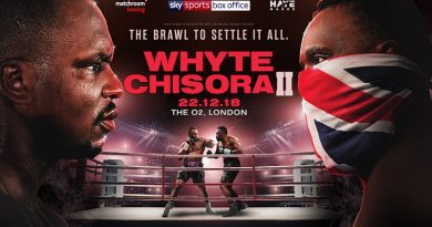 Whyte vs Chisora 2 Tickets