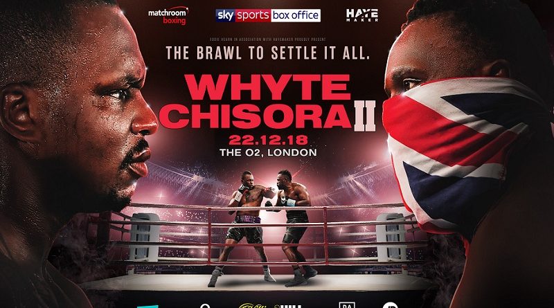 Whyte vs Chisora 2 Tickets