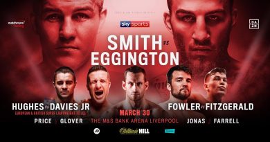 smith vs eggington tickets
