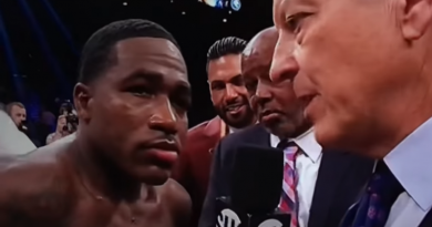 andrien broner goes off at showtime's Jim Gray