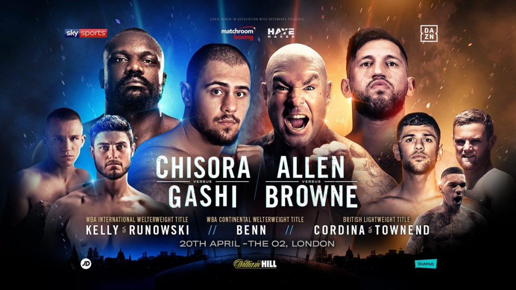 dave allen vs lucas browne tickets
