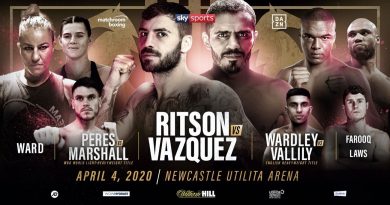 ritson vs vazquez tickets