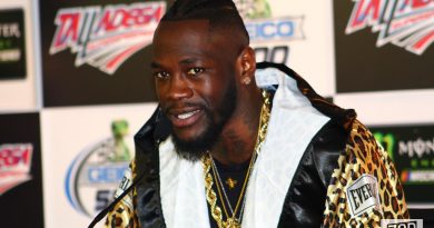 wilder splits with trainer breland