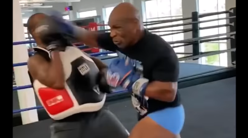 mike tyson training video