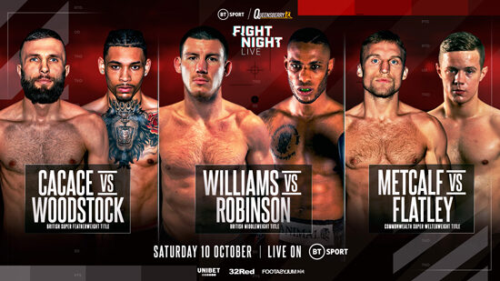 liam williams vs andrew robinson